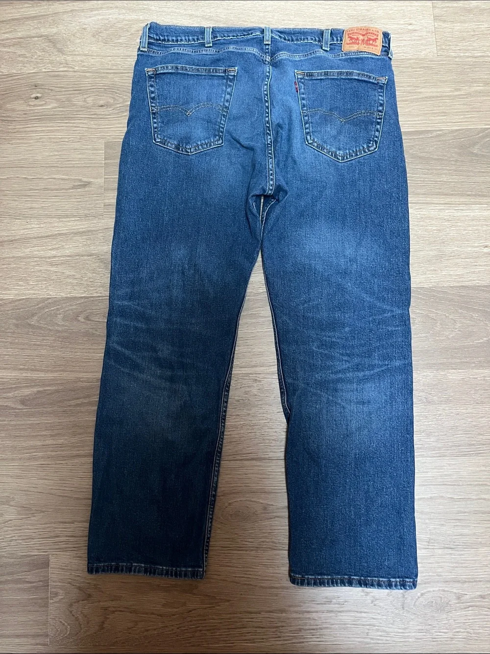 505 Levi's Men's Relaxed Straight Blue Jeans Size 40/30